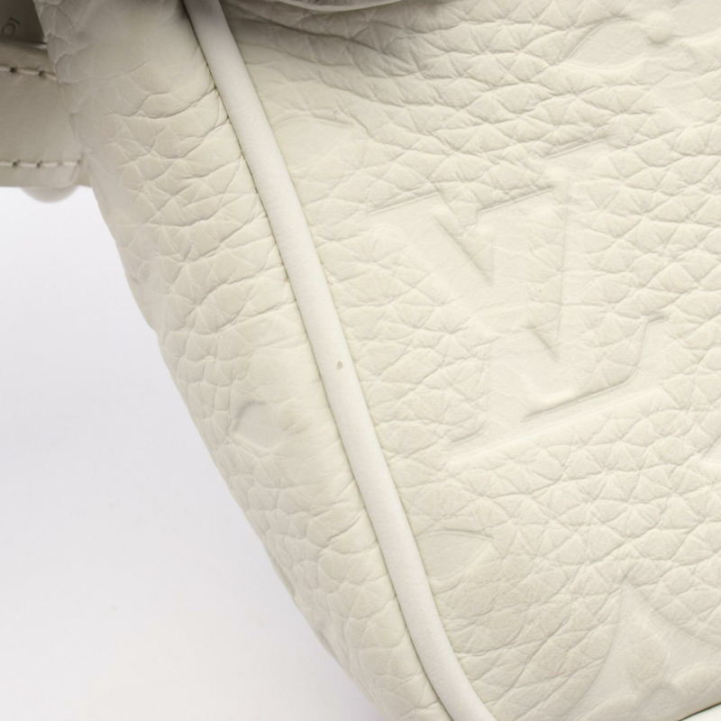 路易威登 Pico S-Lock 斜挎包 M83163 Taurillon 皮革 白色二手-6