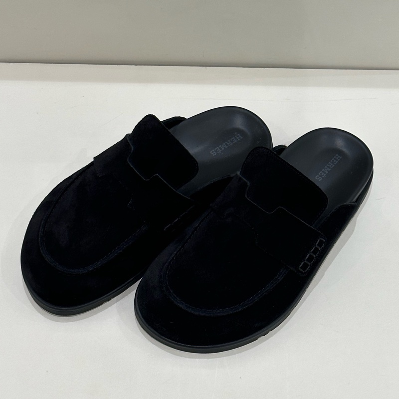 Hermes 愛馬仕 Go 平底 包頭拖鞋 37碼。-2