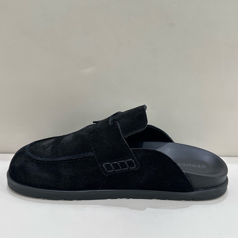 Hermes 愛馬仕 Go 平底 包頭拖鞋 37碼。-4