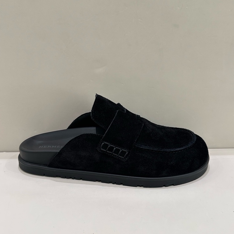 Hermes 愛馬仕 Go 平底 包頭拖鞋 37碼。-5