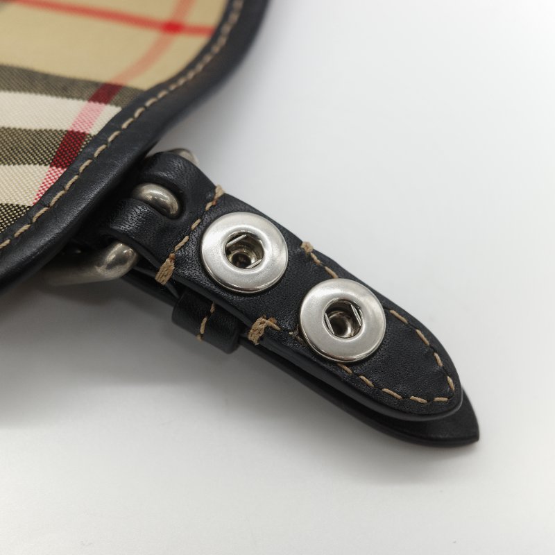 Burberry 巴寶莉 The Rucksack 風衣棕色 經典格紋 拼接尼龍 小型 後背包 雙肩包 電腦包-21