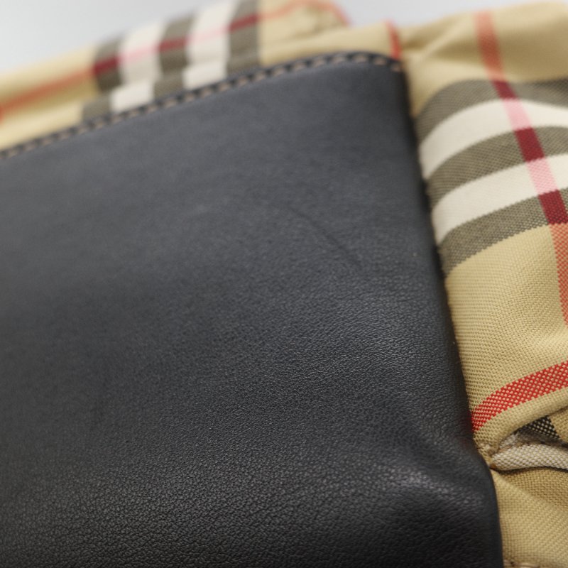 Burberry 巴寶莉 The Rucksack 風衣棕色 經典格紋 拼接尼龍 小型 後背包 雙肩包 電腦包-33