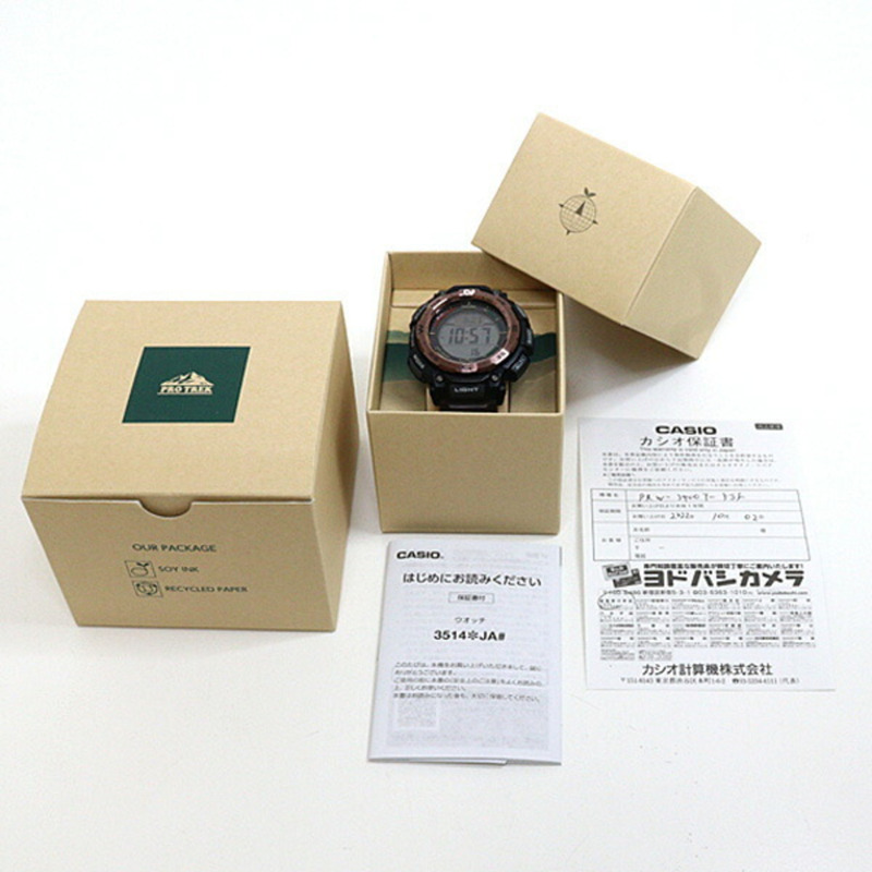 卡西歐 PRO TREK Climber 系列 PRW-3400Y-5JF 男士手錶-1