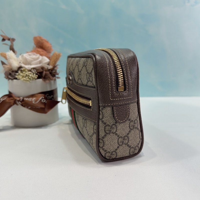 GUCCI Ophidia GG老花帆布腰包-2