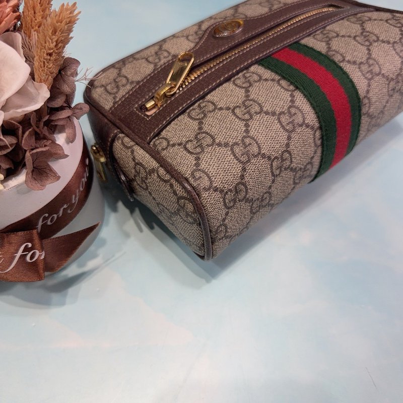 GUCCI Ophidia GG老花帆布腰包-7
