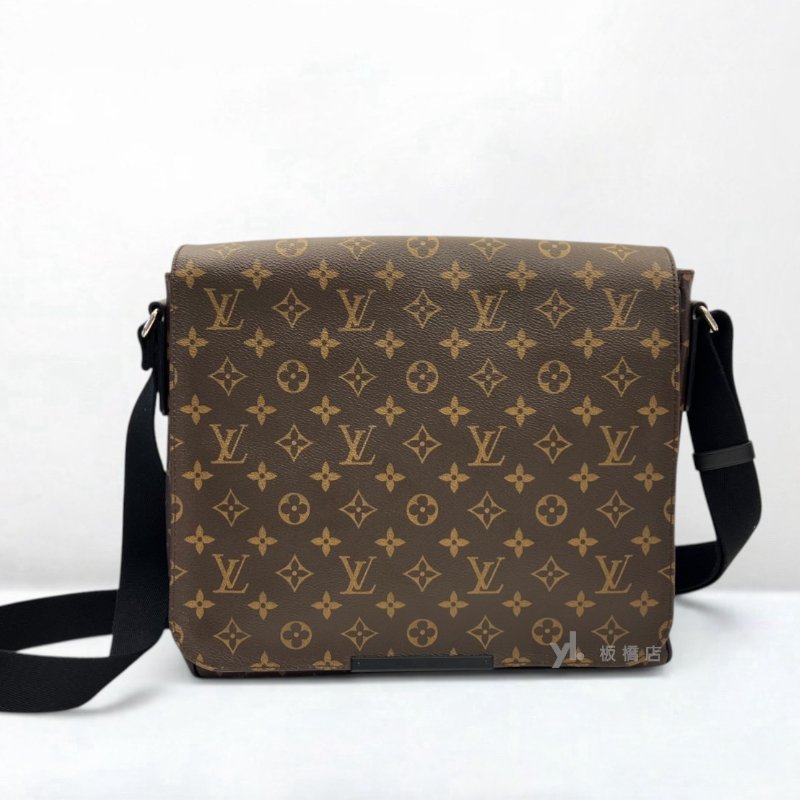 S5381-LV District MM 原花下蓋肩背包 M40934-0