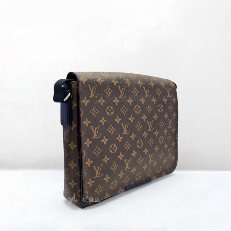 S5381-LV District MM 原花下蓋肩背包 M40934-1