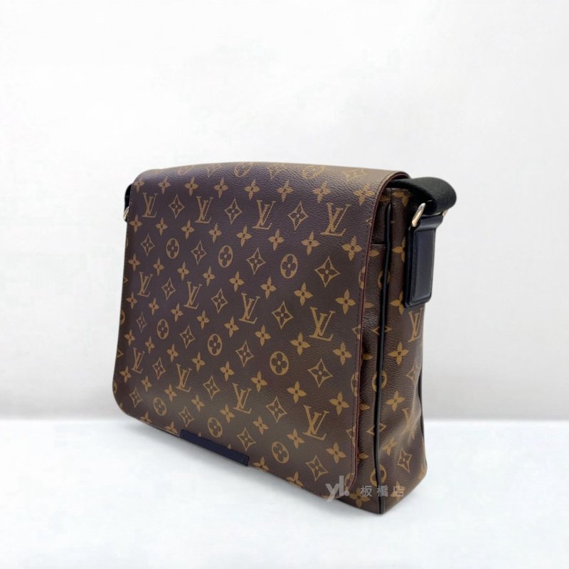 S5381-LV District MM 原花下蓋肩背包 M40934-2