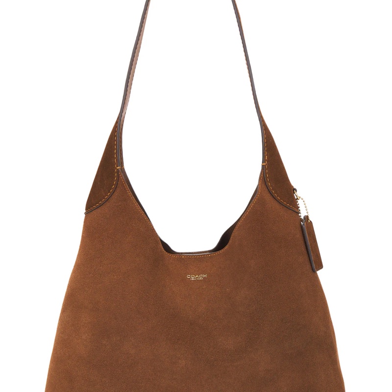 COUCH BROOKLYN 28 肩包 麂皮棕-0