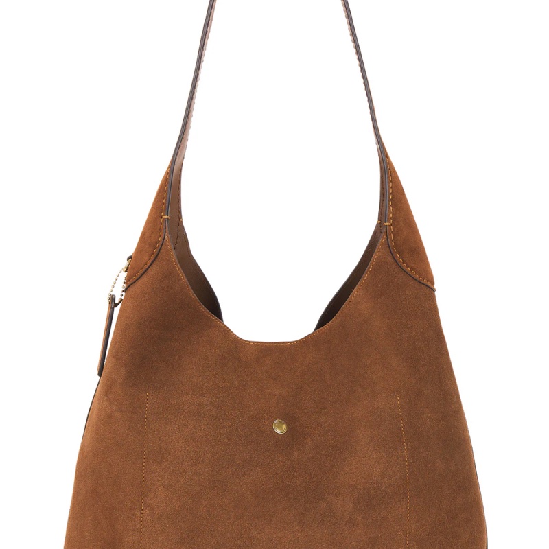 COUCH BROOKLYN 28 肩包 麂皮棕-1