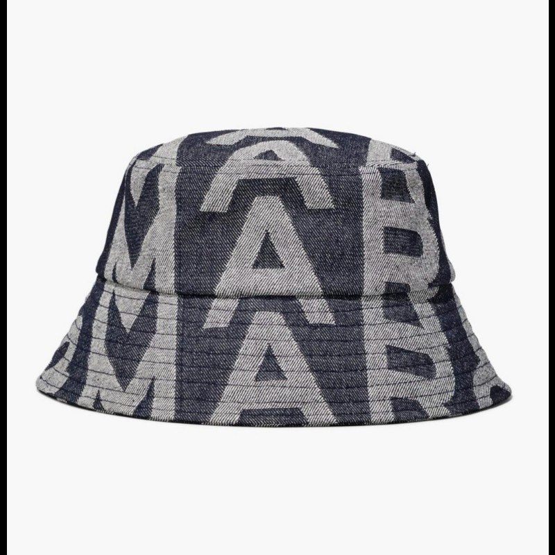 MJ Marc Jacobs Monogram 專櫃款 滿版牛仔漁夫帽 M/L  中性款（不可議）-0