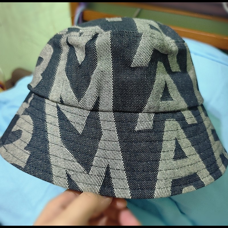 MJ Marc Jacobs Monogram 專櫃款 滿版牛仔漁夫帽 M/L  中性款（不可議）-3