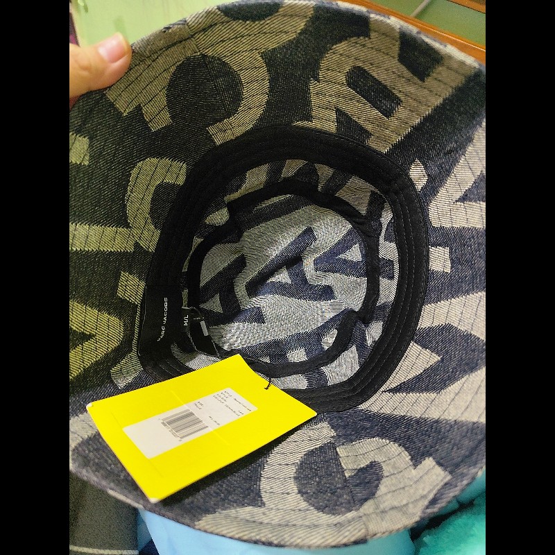 MJ Marc Jacobs Monogram 專櫃款 滿版牛仔漁夫帽 M/L  中性款（不可議）-5