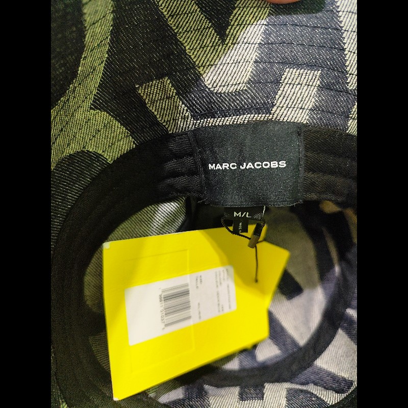 MJ Marc Jacobs Monogram 專櫃款 滿版牛仔漁夫帽 M/L  中性款（不可議）-6