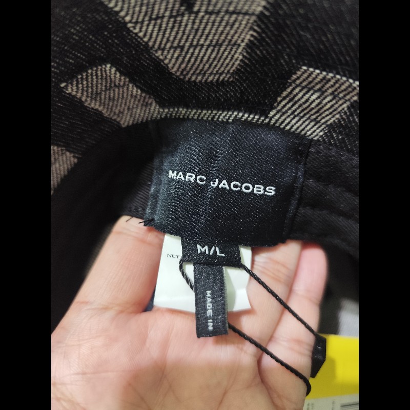 MJ Marc Jacobs Monogram 專櫃款 滿版牛仔漁夫帽 M/L  中性款（不可議）-7