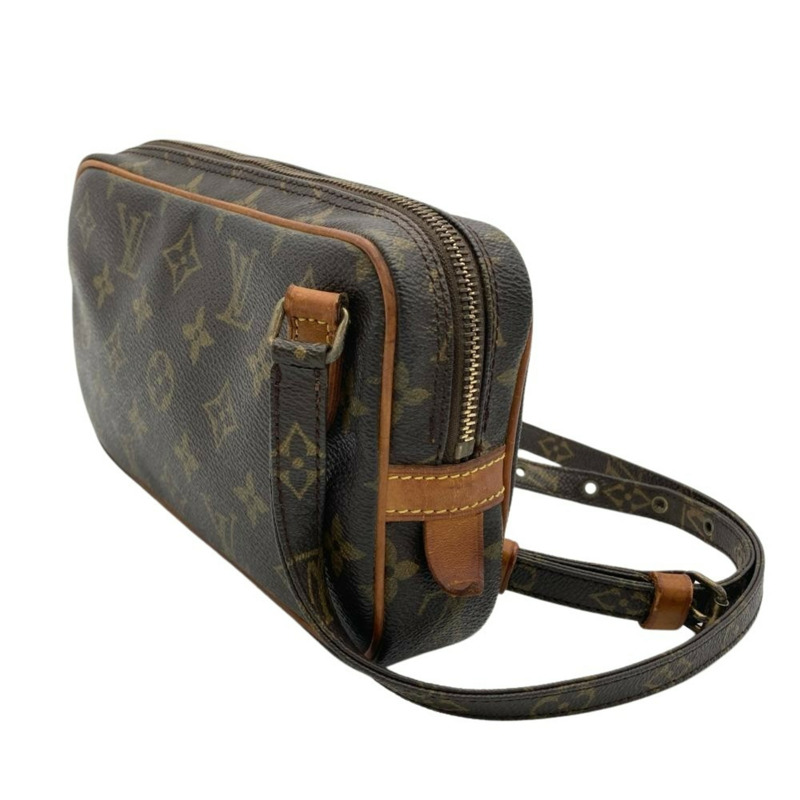 路易威登 Pochette Marly Bandoulière 單肩包，Monogram 帆布，M51828 棕色 TH0960，女士-1