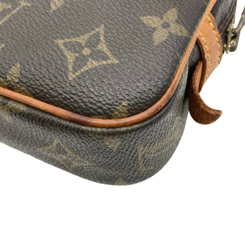 路易威登 Pochette Marly Bandoulière 單肩包，Monogram 帆布，M51828 棕色 TH0960，女士-7