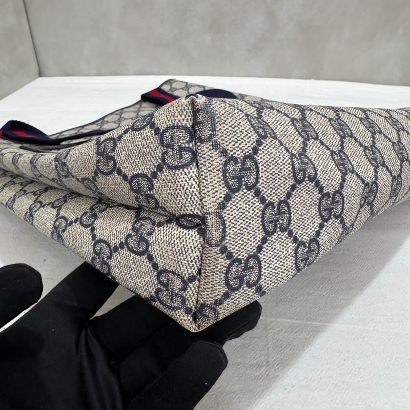 Gucci 古馳 經典老花托特包 中古 二手 vintage-9