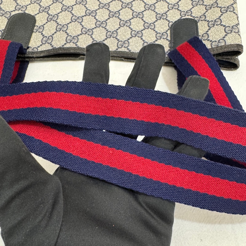 Gucci 古馳 經典老花托特包 中古 二手 vintage-10