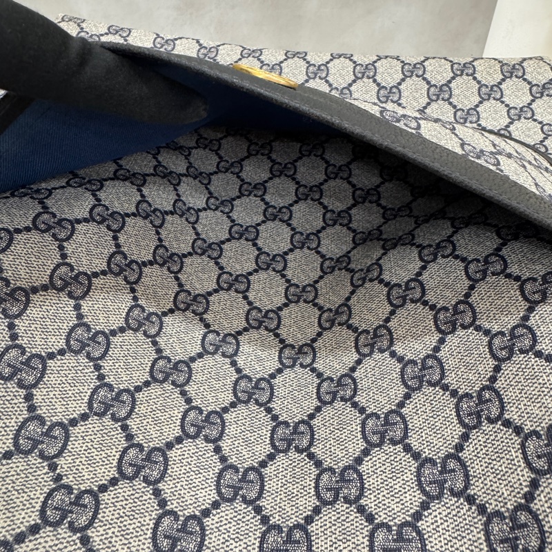 Gucci 古馳 經典老花托特包 中古 二手 vintage-11