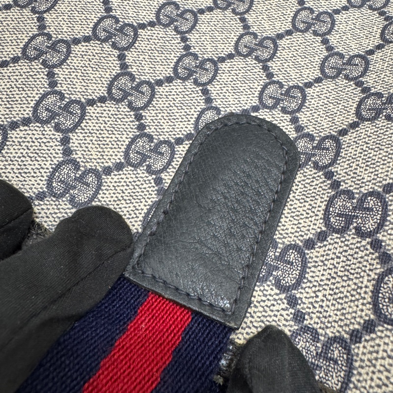 Gucci 古馳 經典老花托特包 中古 二手 vintage-19