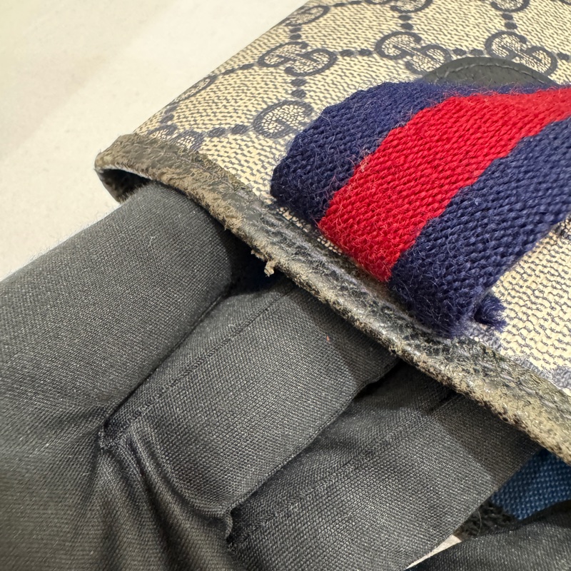 Gucci 古馳 經典老花托特包 中古 二手 vintage-20