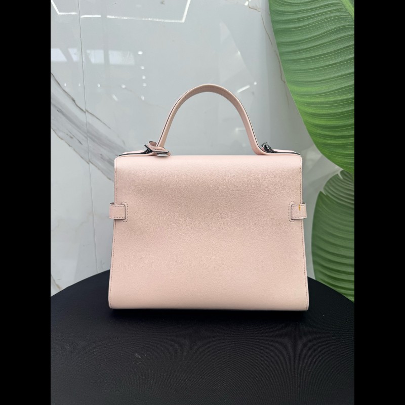 Delvaux Tempete 裸粉色手提包 肩背包-1
