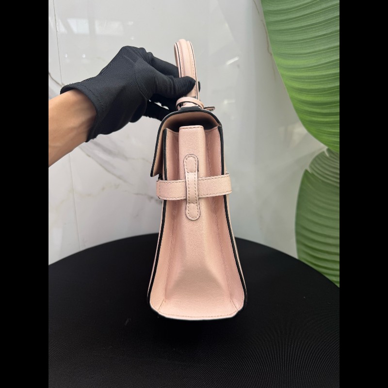 Delvaux Tempete 裸粉色手提包 肩背包-3