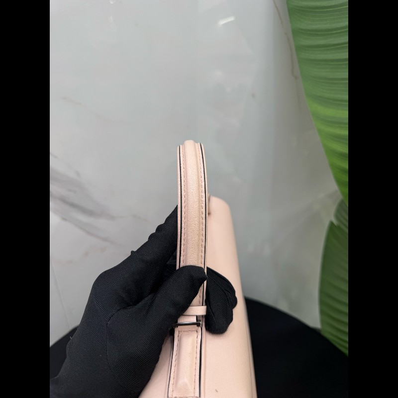 Delvaux Tempete 裸粉色手提包 肩背包-6