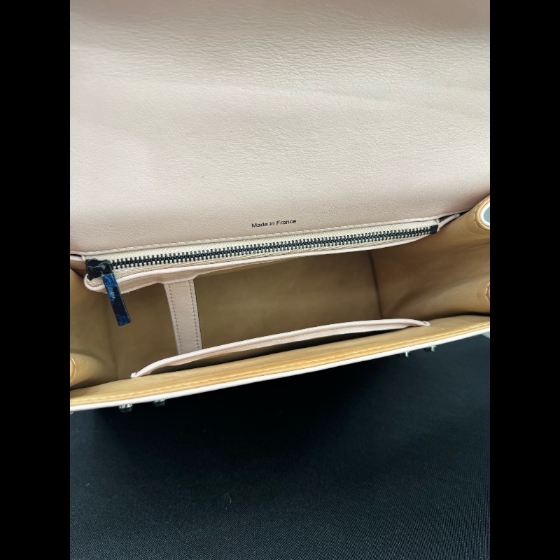 Delvaux Tempete 裸粉色手提包 肩背包-8