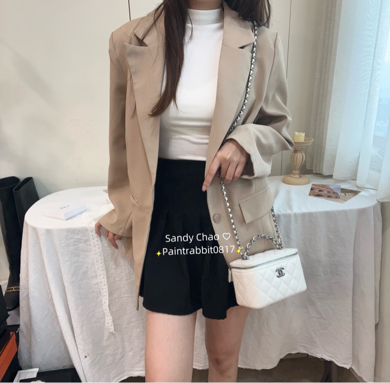 ෆ Chanel 23C帶鑽手提化妝盒包✨ 長盒子-2