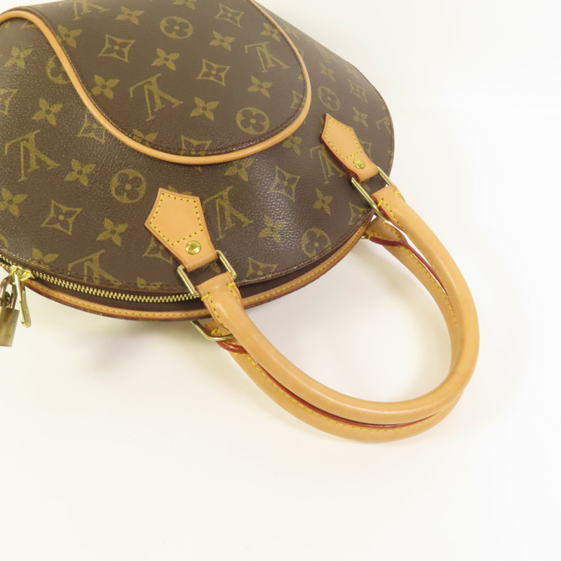 LOUIS VUITTON Monogram Elipse PM金扣手挽袋-4