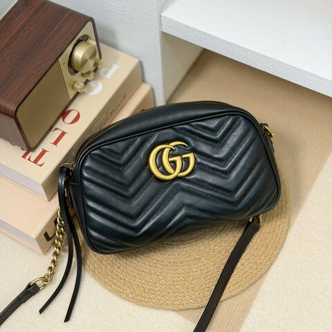 🏷Gucci 古馳．Marmont 24 相機包/客人寄賣