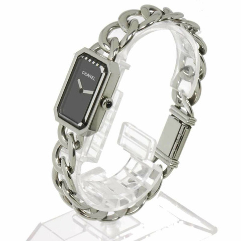 香奈兒 Premiere H3250 女士腕錶，黑色石英錶