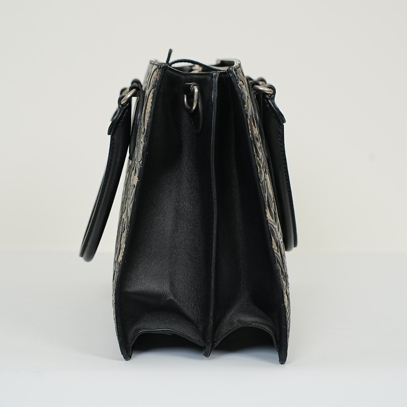 Gucci/古馳 限量款浮雕印花手提包-2