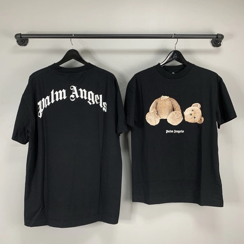 palm angels潮流品牌經典斷頭熊T shirt-2