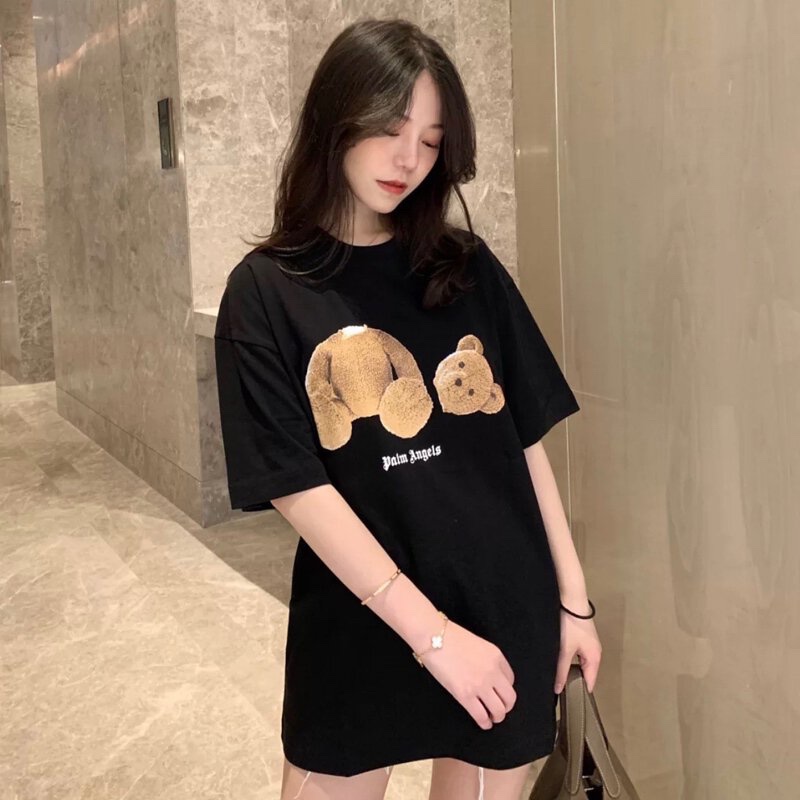 palm angels潮流品牌經典斷頭熊T shirt-3