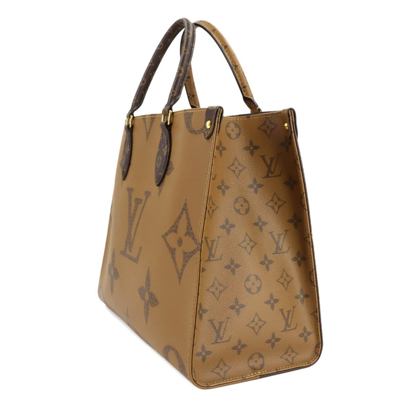 路易威登 Giant Monogram Onthego MM 兩用手提單肩包 M45321 RFID-2