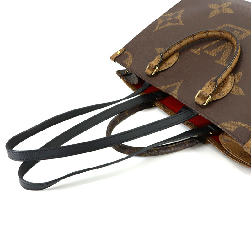 路易威登 Giant Monogram Onthego MM 兩用手提單肩包 M45321 RFID-4