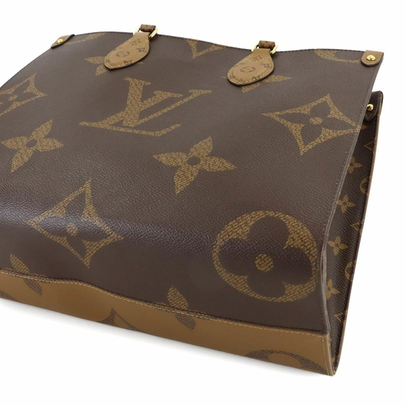 路易威登 Giant Monogram Onthego MM 兩用手提單肩包 M45321 RFID-7