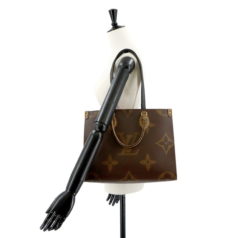 路易威登 Giant Monogram Onthego MM 兩用手提單肩包 M45321 RFID-8