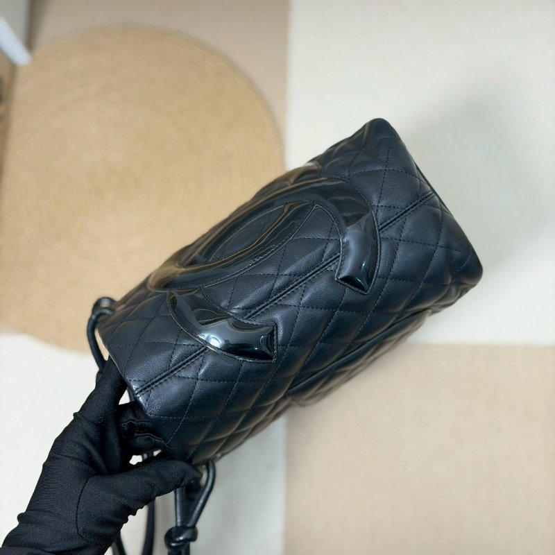 🏷Chanel 香奈兒．康鵬托特包 小號/客人寄賣-2