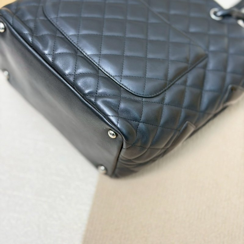 🏷Chanel 香奈兒．康鵬托特包 小號/客人寄賣-7