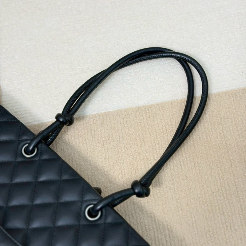 🏷Chanel 香奈兒．康鵬托特包 小號/客人寄賣-21