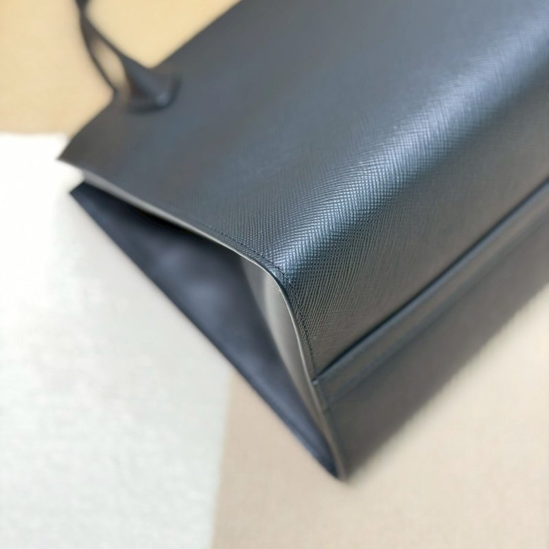 🏷Prada 普拉達.Monochrome 防刮托特/客人寄賣-6