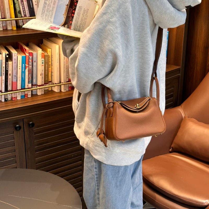 HERMES Mini lindy - 金棕金 U-1