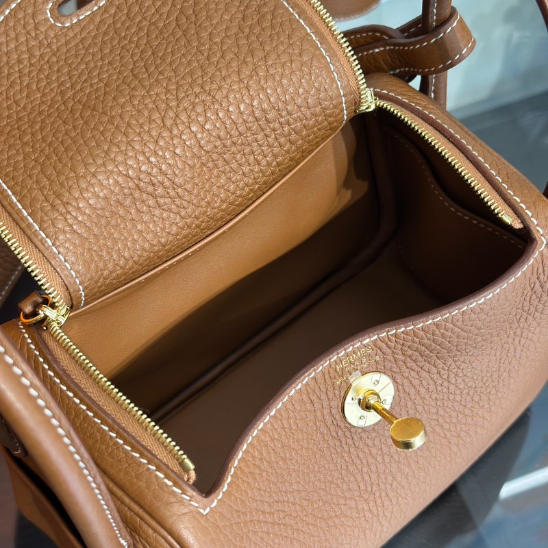 HERMES Mini lindy - 金棕金 U-2