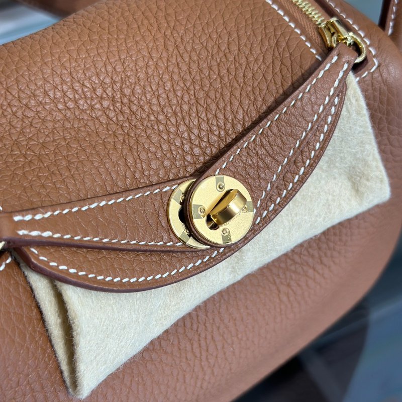 HERMES Mini lindy - 金棕金 U-4