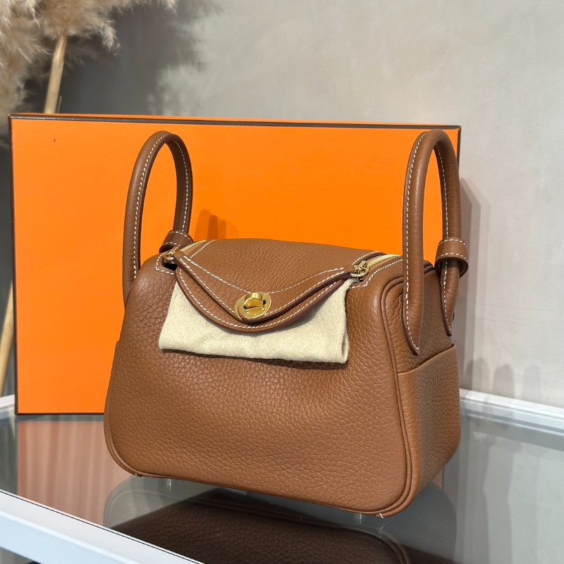 HERMES Mini lindy - 金棕金 U-7