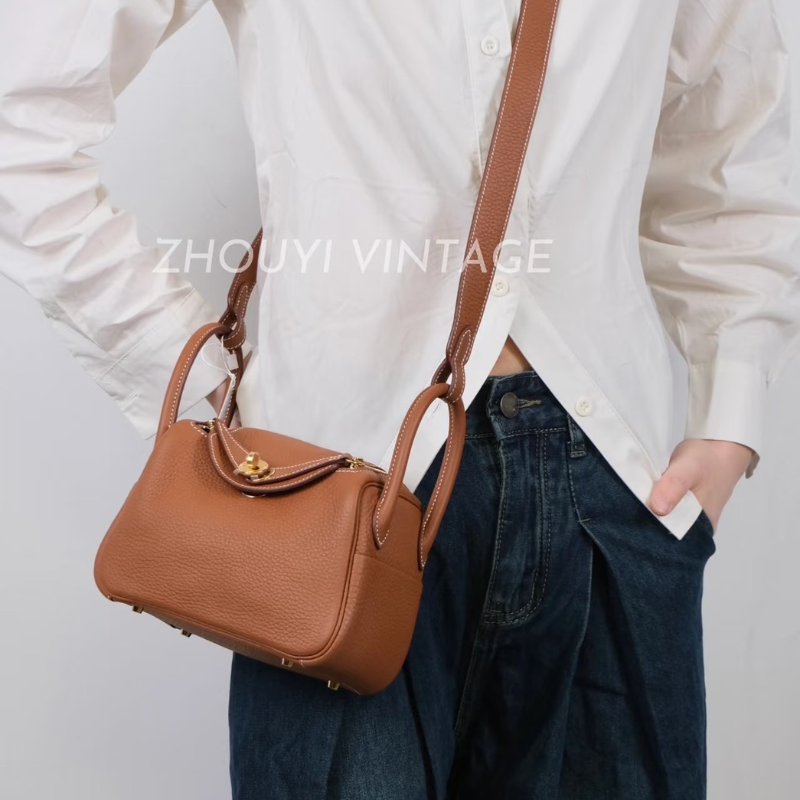 HERMES Mini lindy - 金棕金 U-9